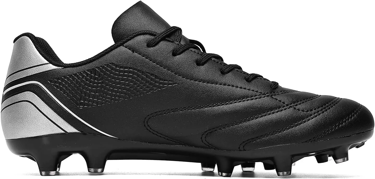 HaloTeam Soccer Shoes Mens Cleats Outdoor Professional Training Turf Football Boots Breathable Athletic Sneaker for AG/FG