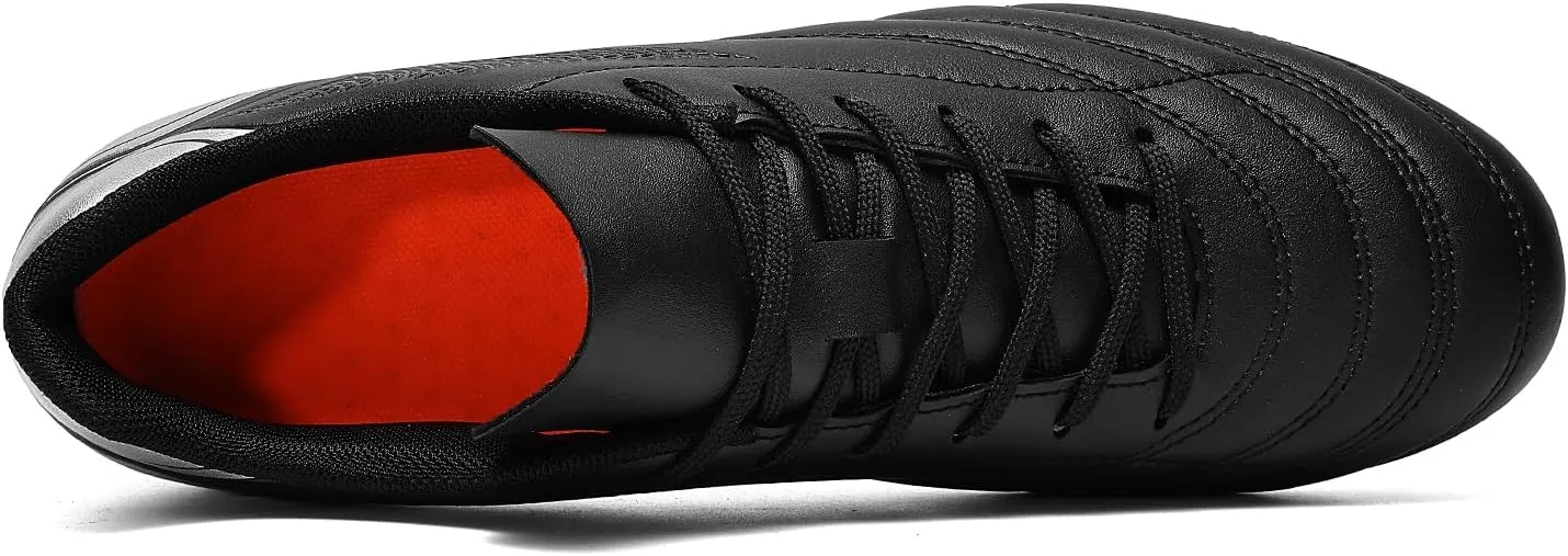 HaloTeam Soccer Shoes Mens Cleats Outdoor Professional Training Turf Football Boots Breathable Athletic Sneaker for AG/FG