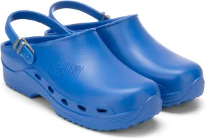 Happy - Unisex Adult Classic Light Clog - Made in Italy. (9 Women/7 Men, Blue, Numeric_9)