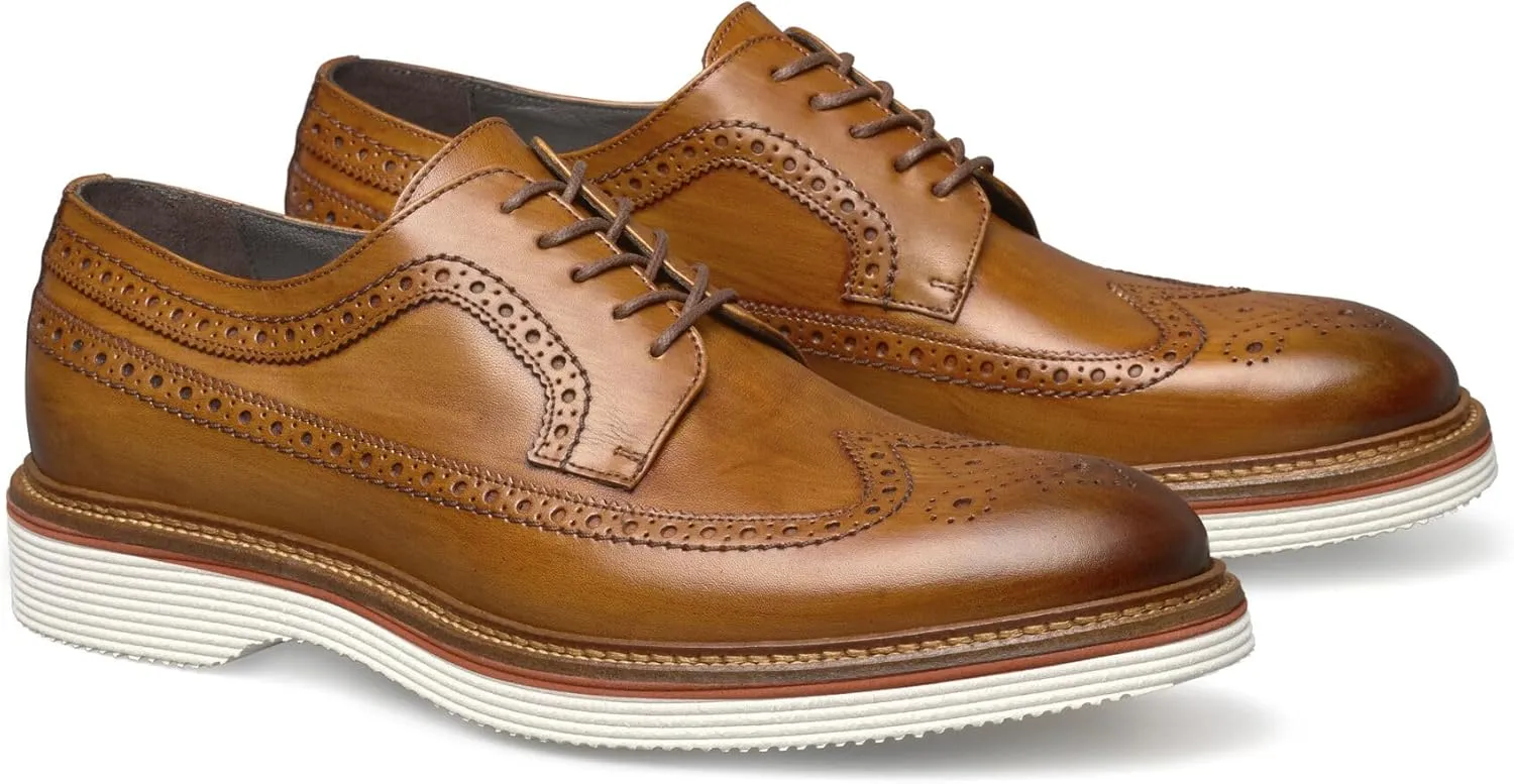 Johnston & Murphy Jenson Longwing Lace-Up Dress Casual Shoe