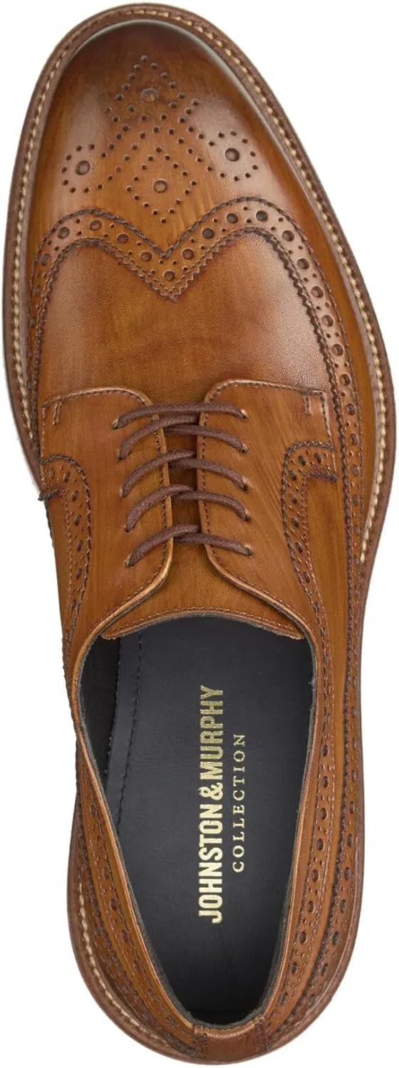 Johnston & Murphy Jenson Longwing Lace-Up Dress Casual Shoe