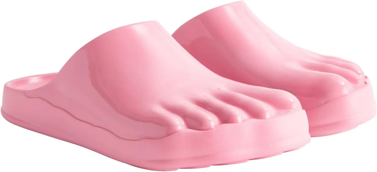 JW PEI Women's Hayley Toe Model Flat Mules
