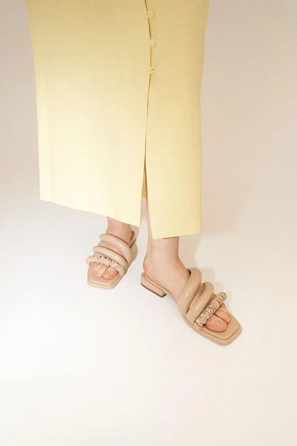 JW PEI Women's Jada Flat Mule Sandals