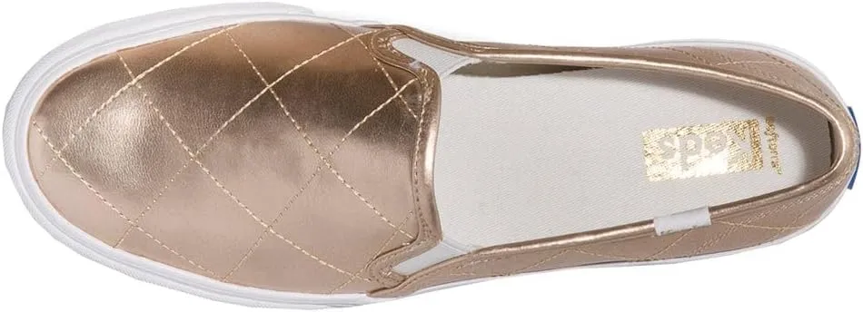 Keds Women's Double Decker Quilted Pu Sneaker