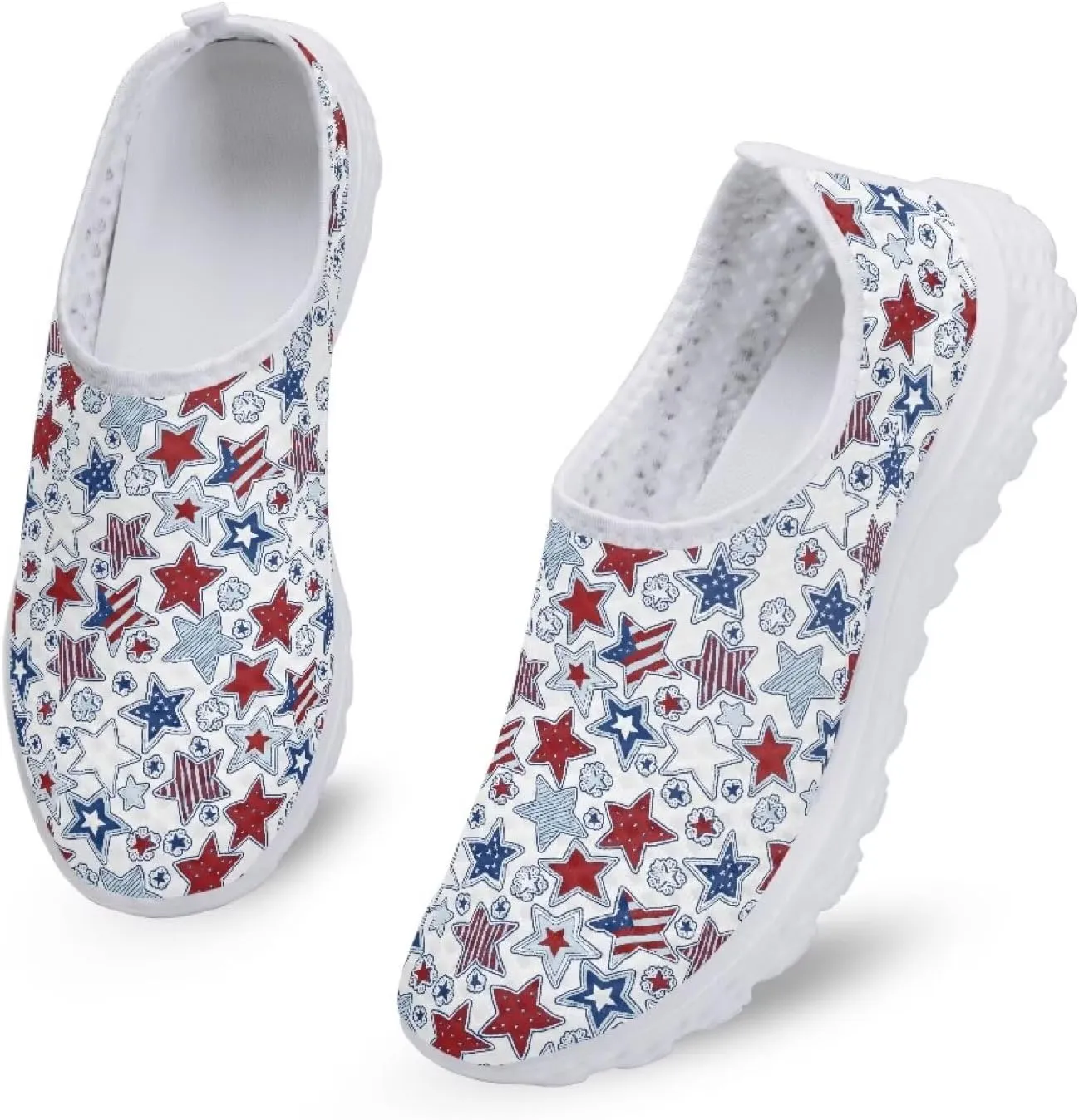 KEIAHUAN Womens Running Shoes Fashion Breathable Knit Casual Walking Sneaker Lightweight Comfortable Running Shoes