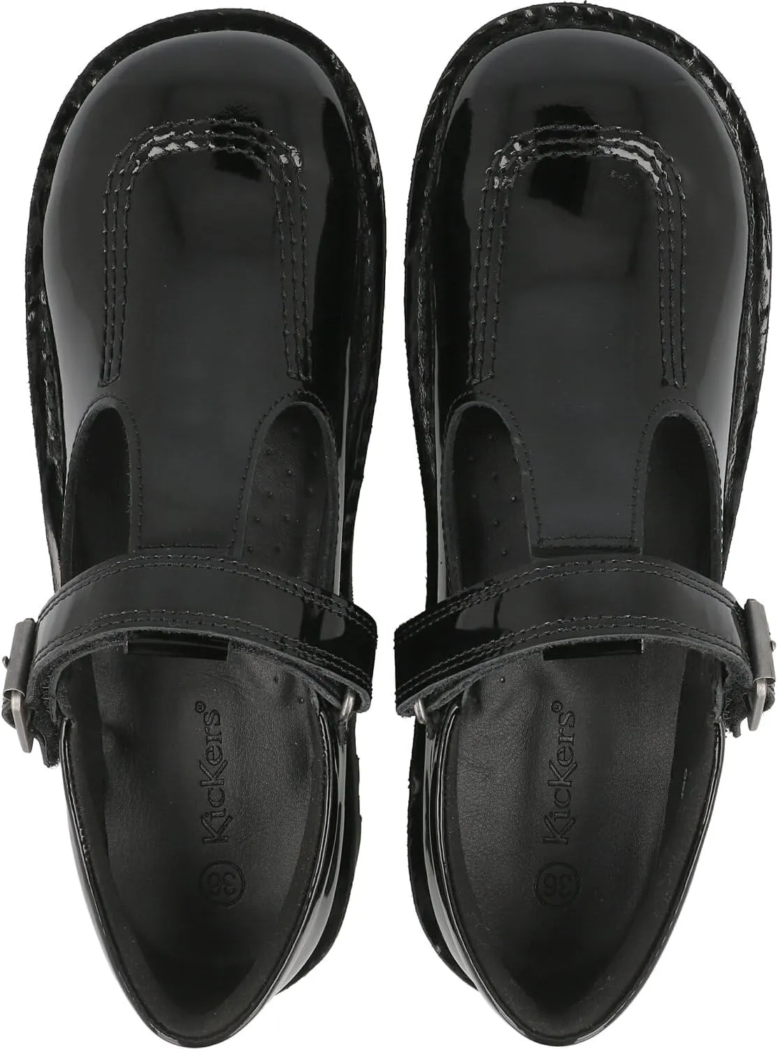 Kickers Girl's Low-Top School Uniform Shoe