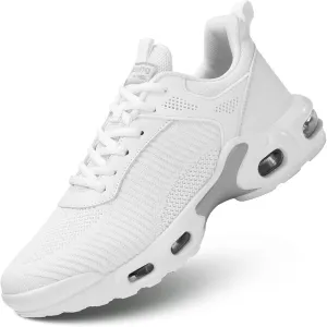 Mens Running Shoes Lightweight Breathable Air Walking Tennis Shoes Comfort Work Fashion Basketball Sneakers Trainers