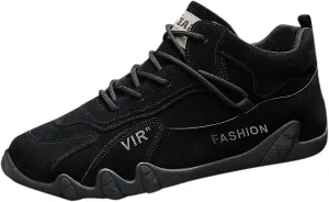 Mens Walking Shoes Non-Slip Breathable Chukka Boots Orthopedic Shoes Lightweight Driving Shoes for Hiking Camping