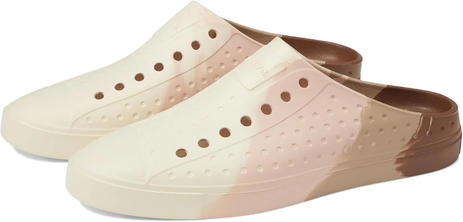 Native Shoes Jefferson Clog Marble - Unisex Clogs - Synthetic Outsole - Round Toe Shape - Slip-on Style