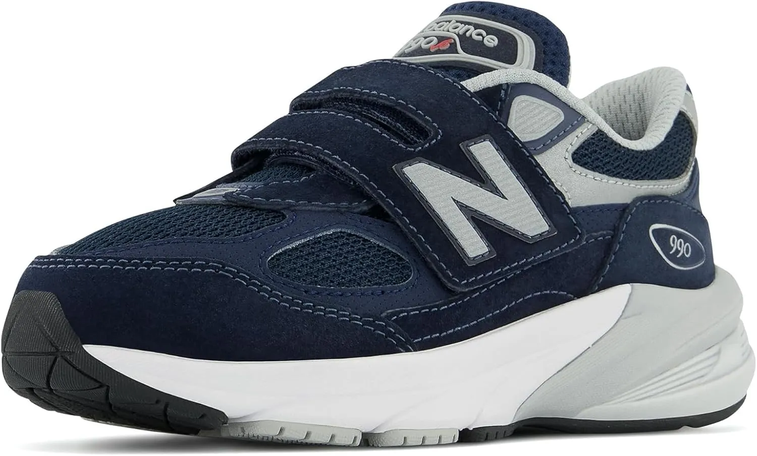 New Balance Kids' 990 V6 Hook and Loop Sneaker