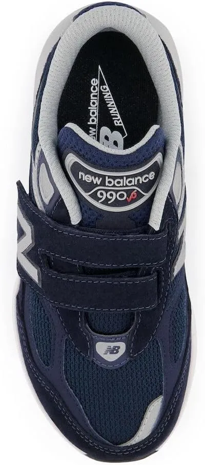 New Balance Unisex-Baby 990 V6 Hook and Loop Sneaker