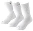 Nike Men's Dri-Fit Cushioned Crew Socks - 3 Pack (White, Shoe Size: 12-15)