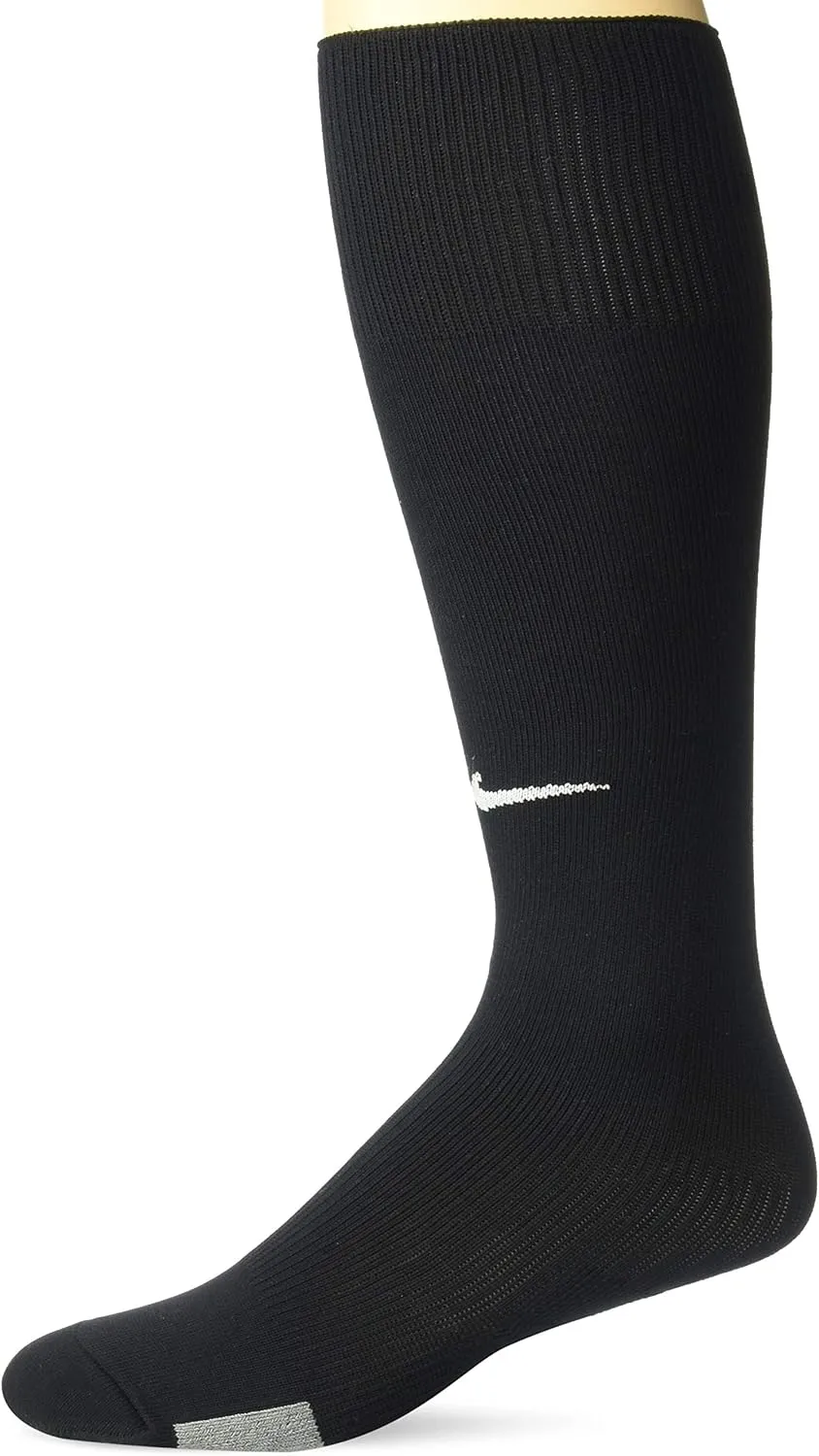 Nike Park IV Cushioned (SOCCER SOCKS) (Black, Men's Shoe size 6-8/ Women's 6-10)