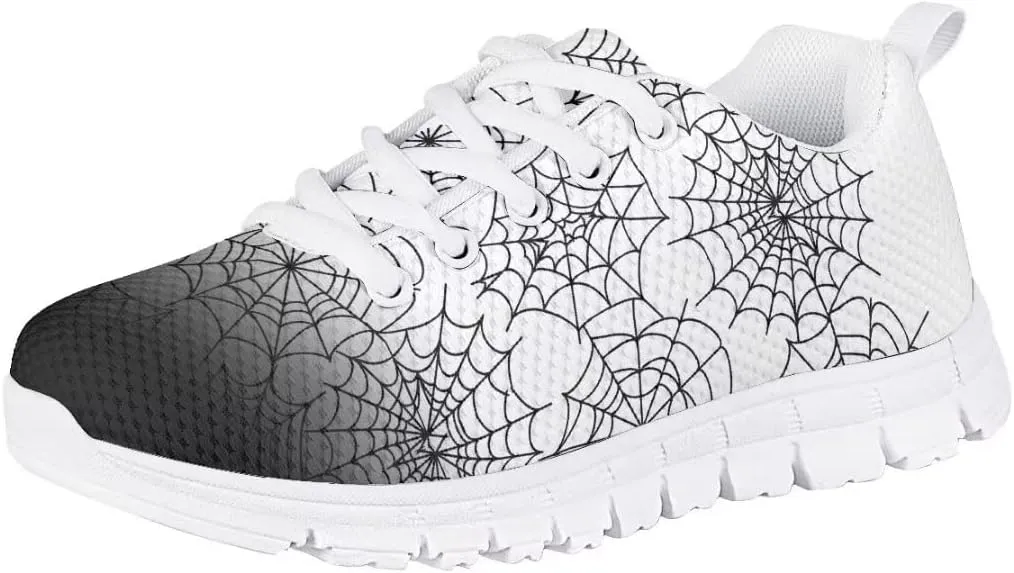 PinUp Angel Cute Sneakers for Girls Breathable Non-Slip Casual Kids Shoe for Back to School