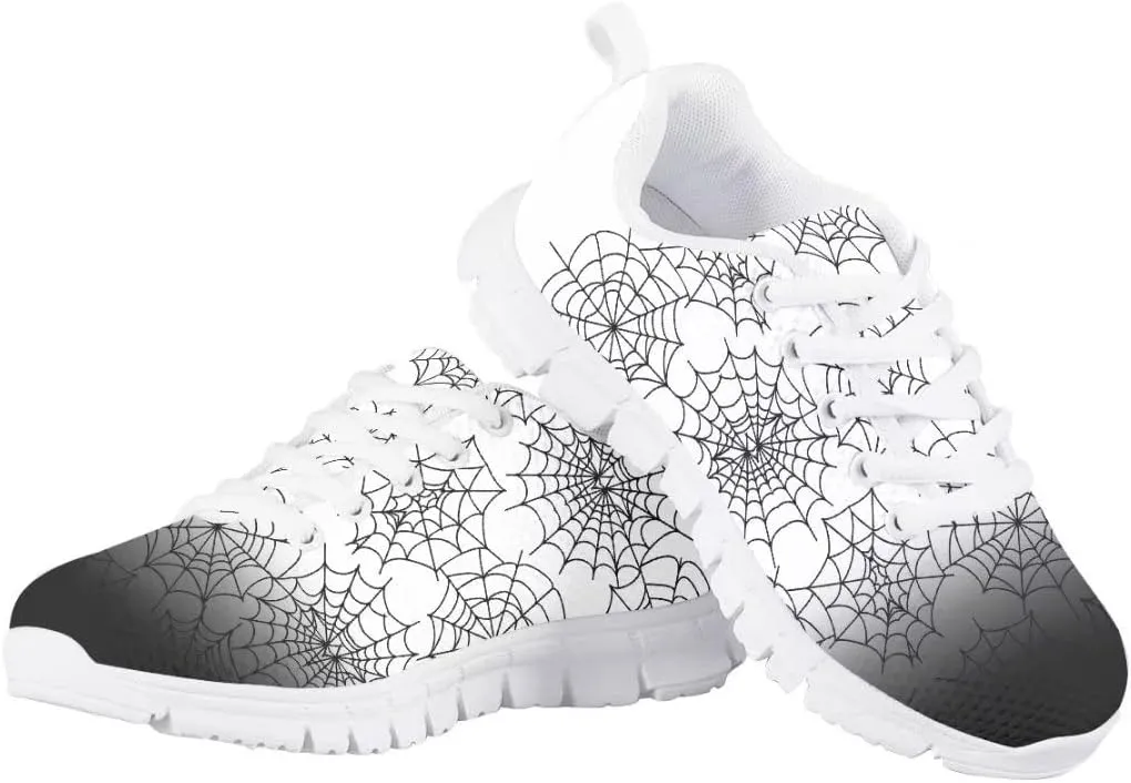 PinUp Angel Cute Sneakers for Girls Breathable Non-Slip Casual Kids Shoe for Back to School