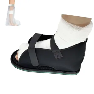Post-op Shoe for Broken Foot or Toe,Adjustable Medical Walking Shoe,Orthopedic Rehabilitation Cast Shoes for Fractures,Foot Injuries,Postoperative（Medium）