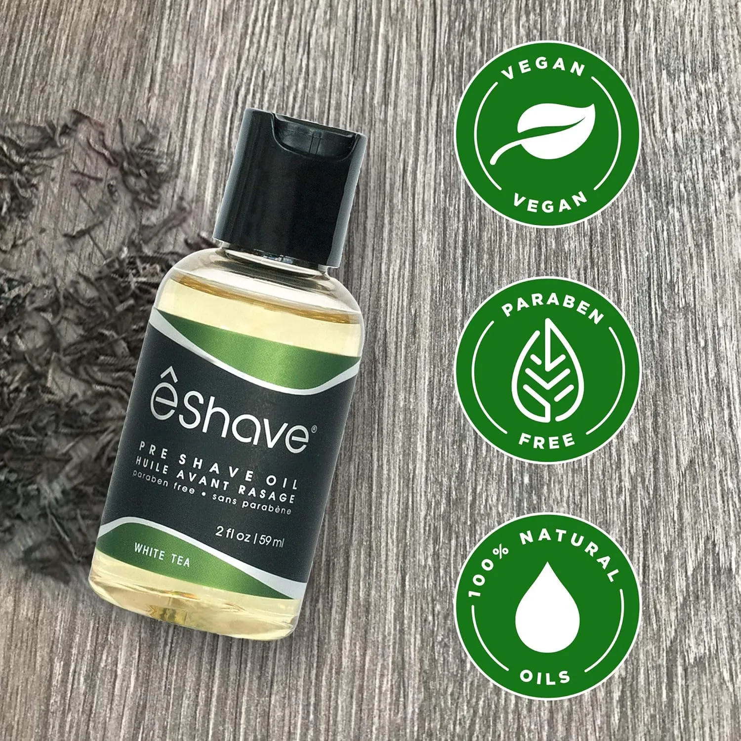 Pre Shave oil for men- protects from shaving irritation and razor burn- for smoothest shave and silky skin- All Natural Shaving oil 2 oz