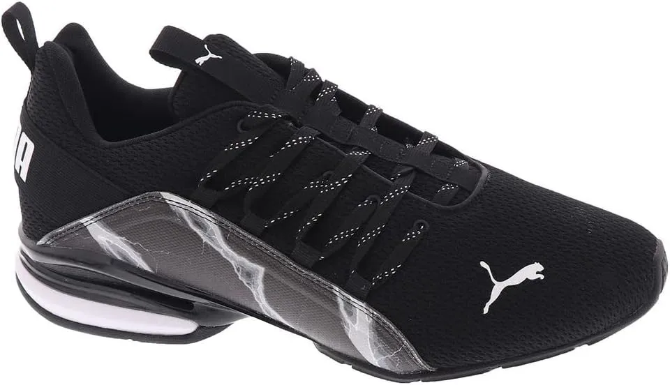 PUMA Axelion Refresh Lava Mens Running 11 DM US BlackYellow