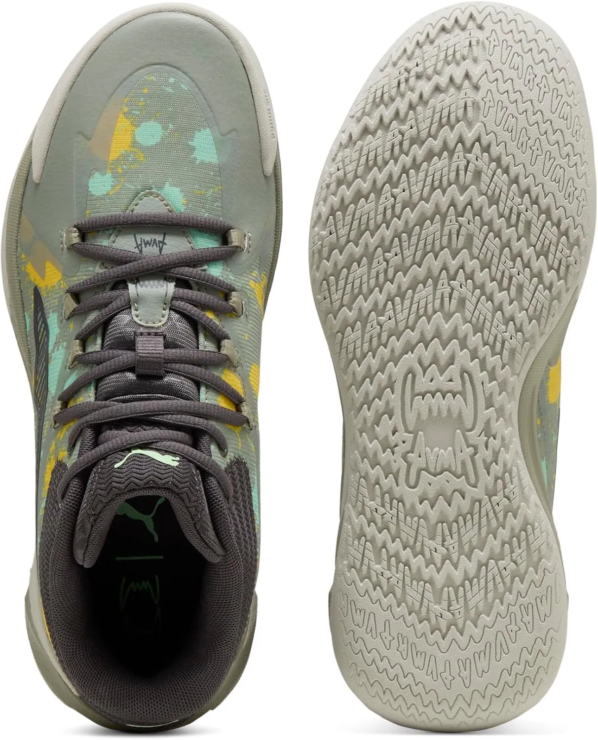 PUMA Men's Dagger Basketball Shoe Sneaker