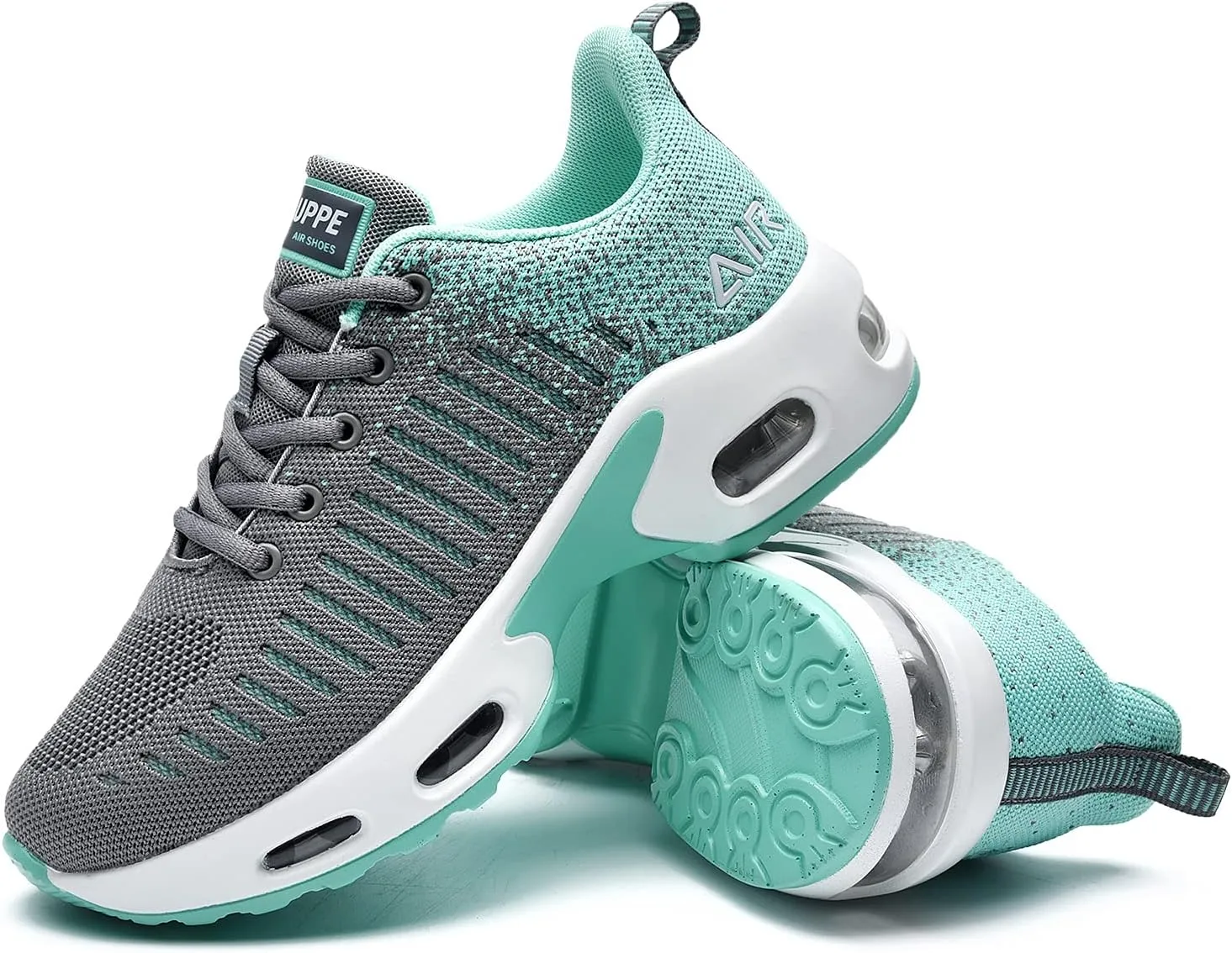 QAUPPE Womens Fashion Lightweight Air Sports Walking Sneakers Breathable Gym Jogging Running Tennis Shoes US 5.5-11 B(M)…