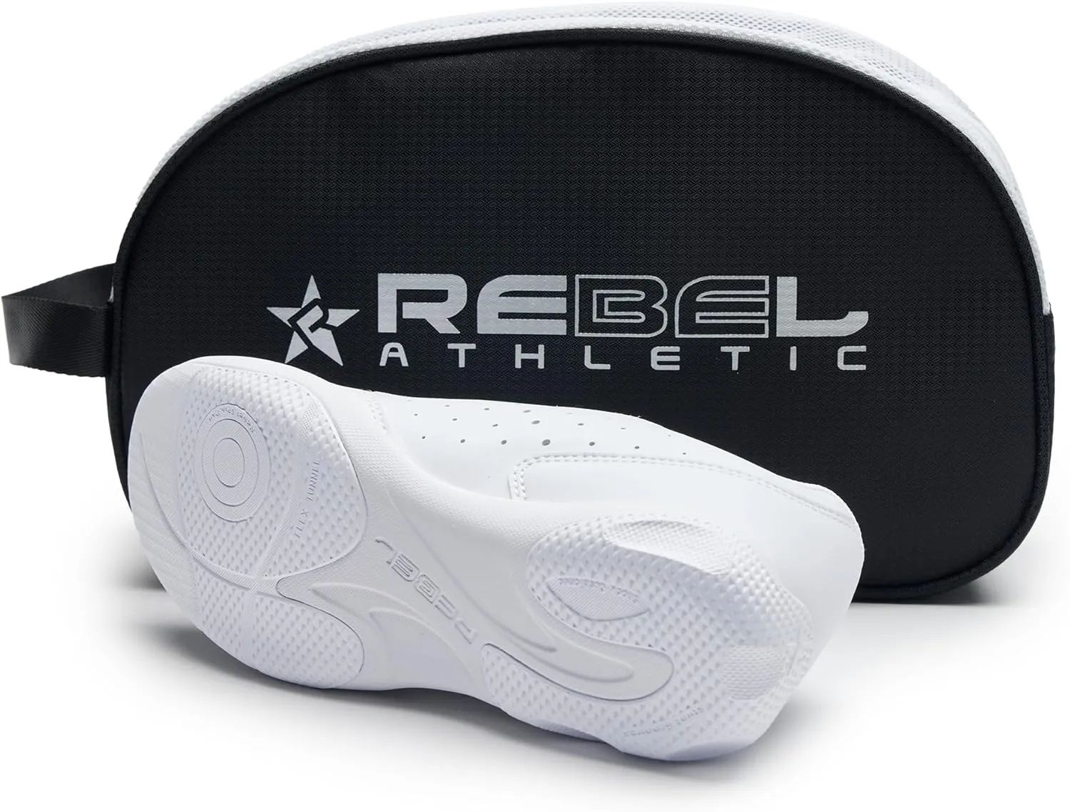 Rebel Athletic Rise White Cheer Shoes