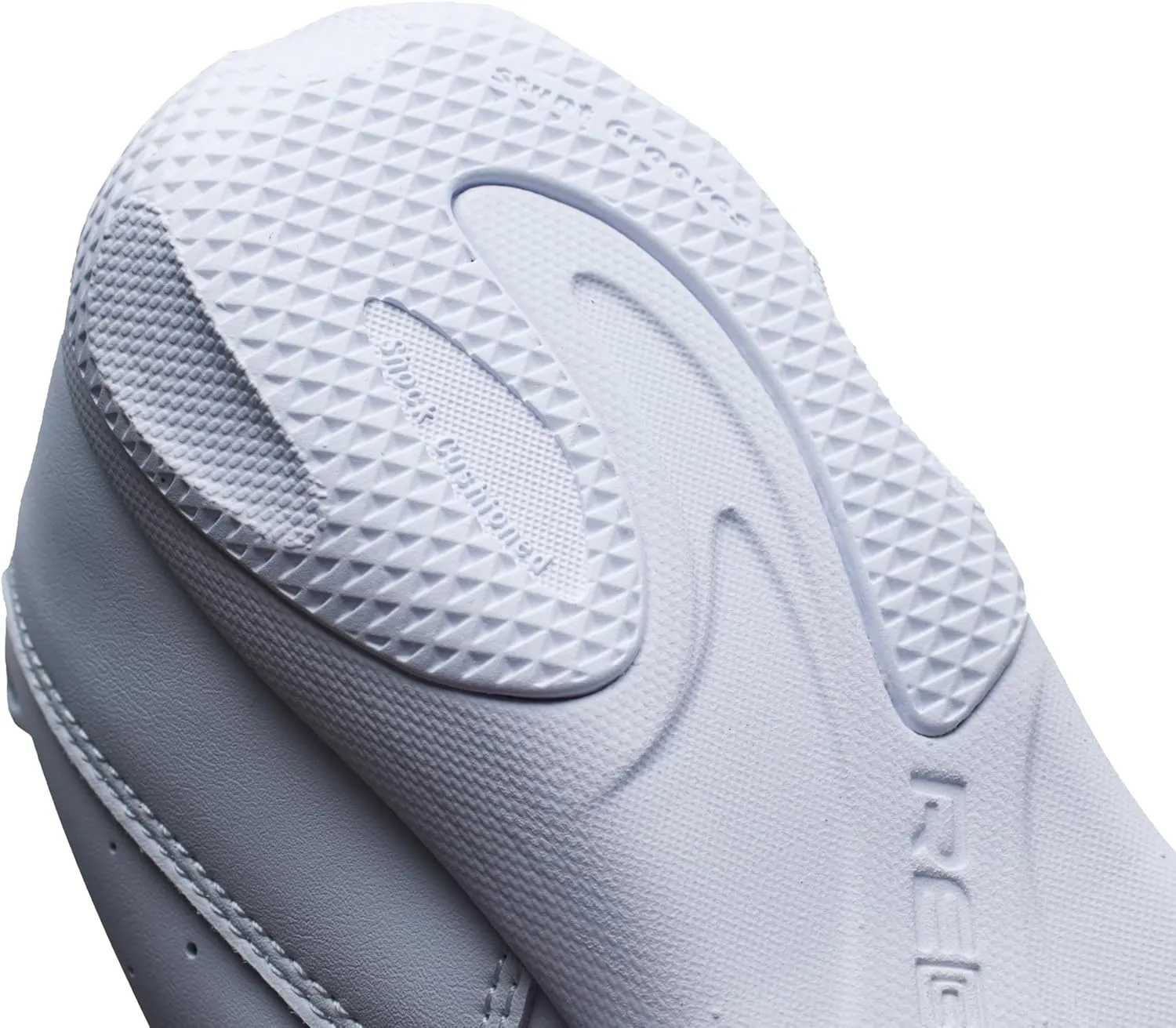 Rebel Athletic Rise White Cheer Shoes