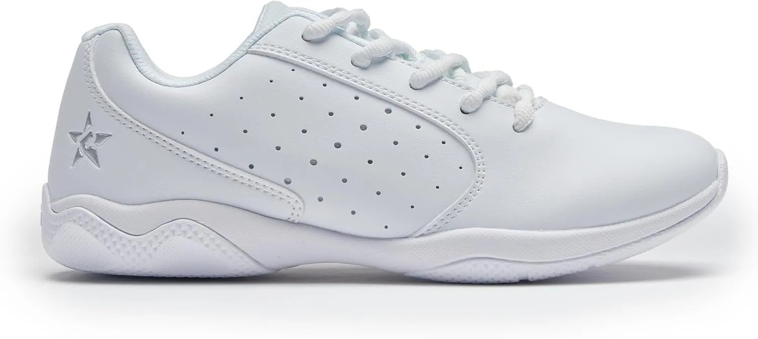 Rebel Athletic Rise White Cheer Shoes