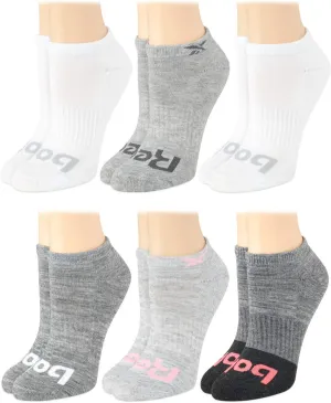 Reebok Women's Athletic Socks - Performance Cushioned Low Cut Socks (6 Pack)