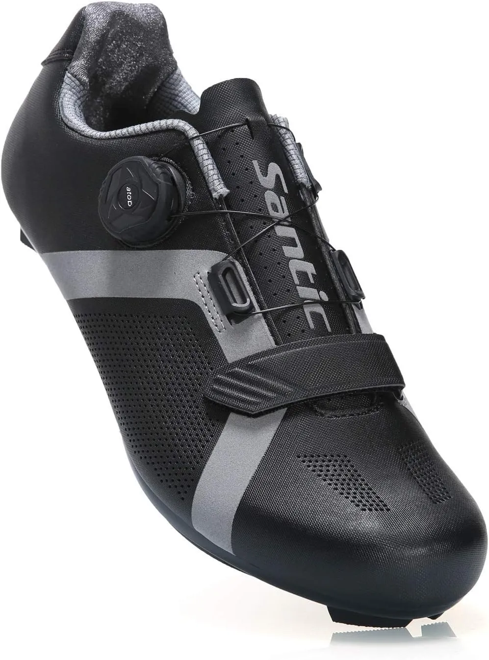 Santic Unisex Cycling Shoes Bike Shoes Indoor Cycling Shoe Suitable for Look Delta & Peleton