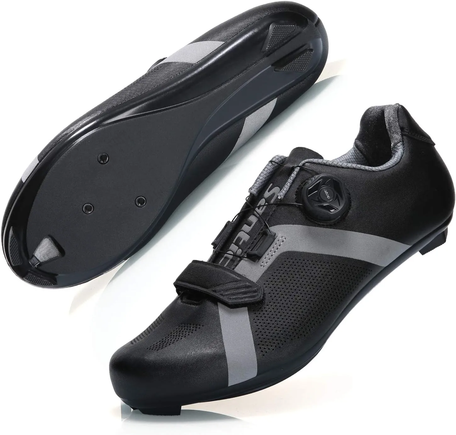 Santic Unisex Cycling Shoes Bike Shoes Indoor Cycling Shoe Suitable for Look Delta & Peleton