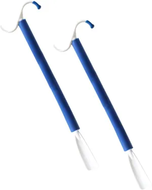 Shoe Helper for Seniors Two-in-one Boot Shoe Dressing Stick Easy to Use Shoehorn for Elderly Disabled Pregnant