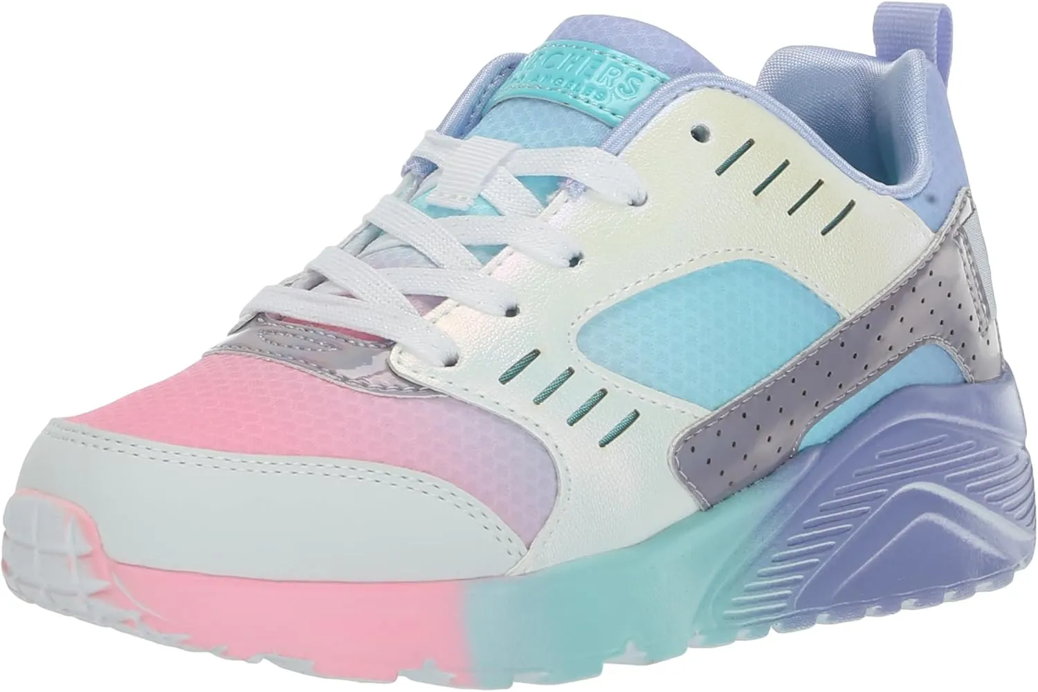 Skechers Girls' UNO LITE - ELECTRIC OMBRE