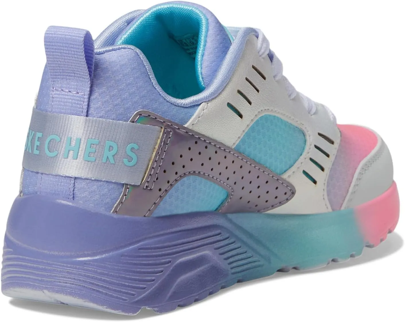 Skechers Girls' UNO LITE - ELECTRIC OMBRE