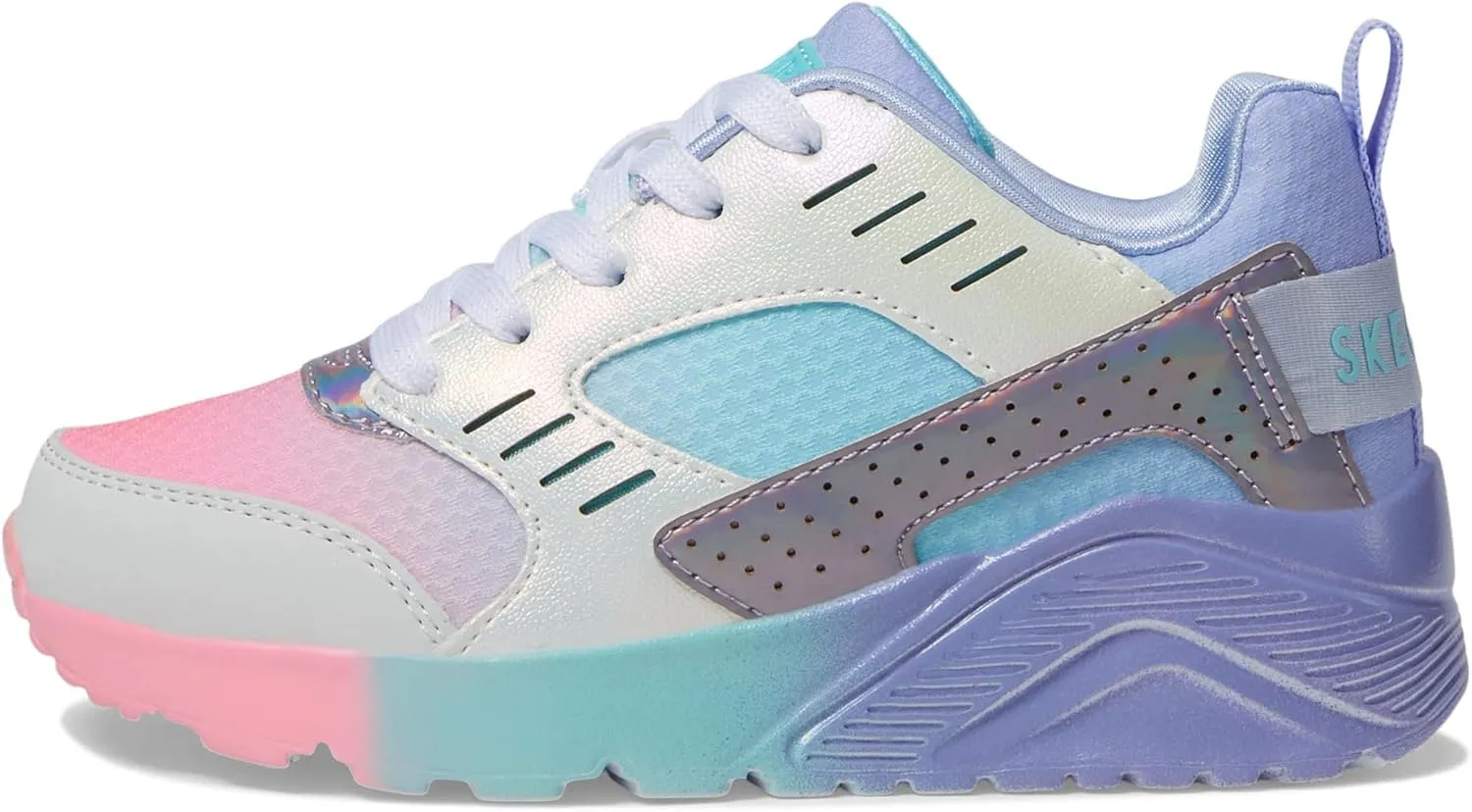 Skechers Girls' UNO LITE - ELECTRIC OMBRE