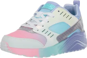 Skechers Girls' UNO LITE - ELECTRIC OMBRE