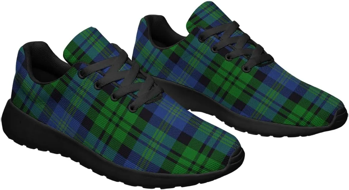 Sonzj-II Buffalo Plaid Shoes Women Men Fashion Ultra Lightweight Running Sneakers