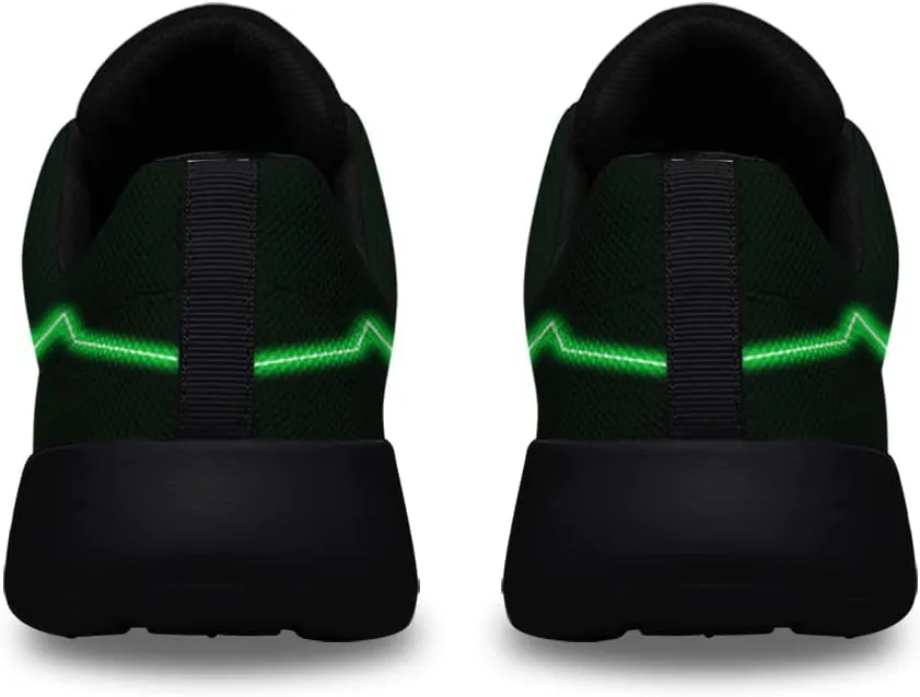 Sonzj-II Marijuana Leaf Shoes Mens Womens Pot Leaf 420 Weed Running Sneakers Cannabis Leaf Walking Tennis Shoes