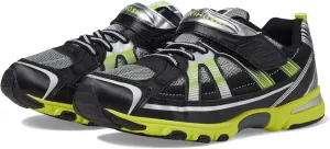 TSUKIHOSHI 3570 STORM Strap-Closure Machine-Washable Child Sneaker Shoe with Wide Toe Box and Slip-Resistant, Non-Marking Outsole - For Toddlers and Little Kids, Ages 1-8