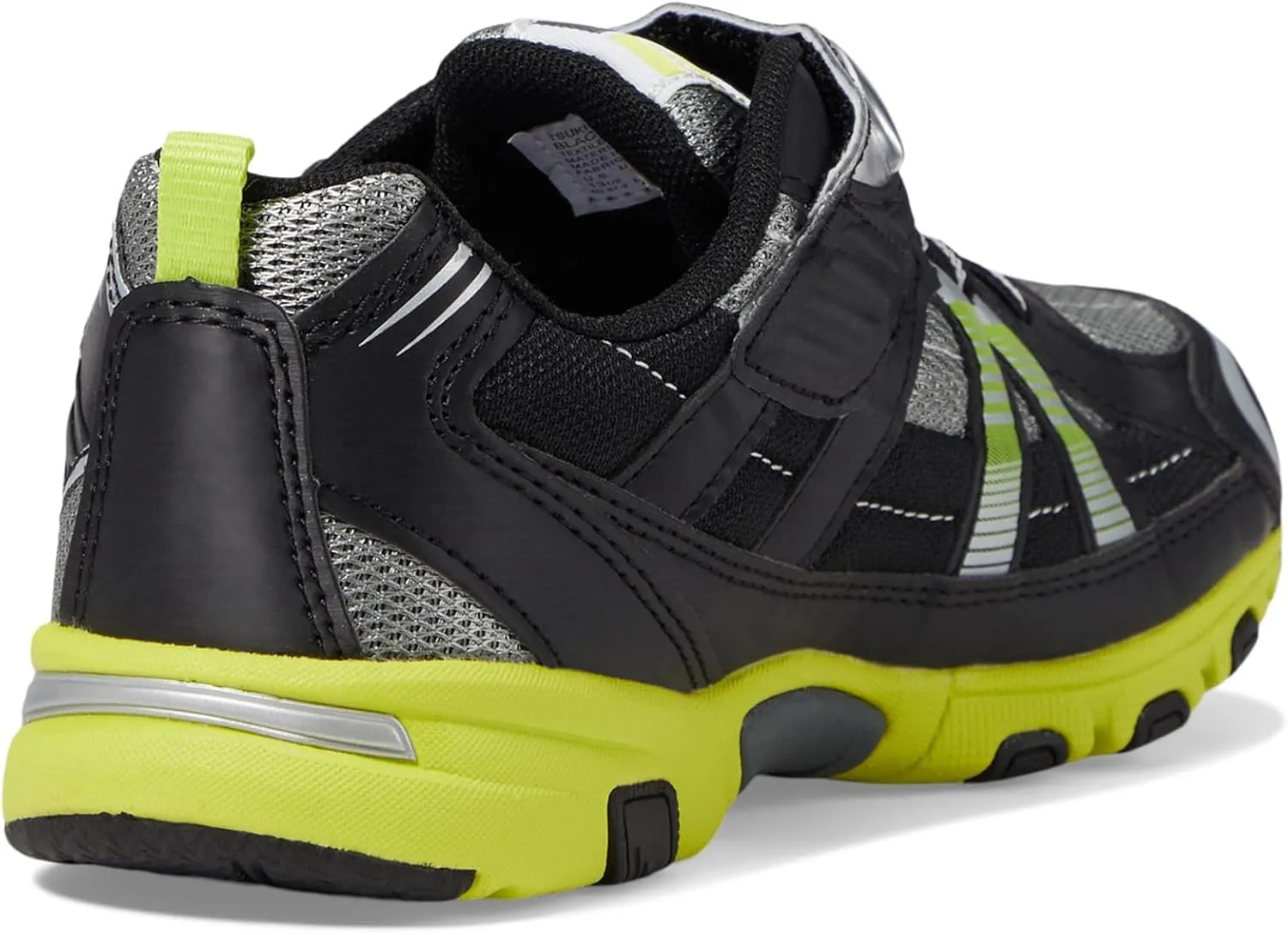 TSUKIHOSHI 3570 STORM Strap-Closure Machine-Washable Child Sneaker Shoe with Wide Toe Box and Slip-Resistant, Non-Marking Outsole - For Toddlers and Little Kids, Ages 1-8