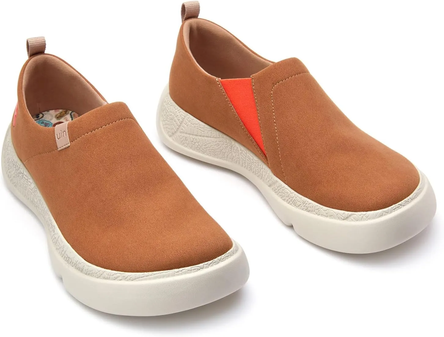 UIN Men's Art Travel Walking Shoes Slip On Casual Lightweight Wide Toe Comfort Fashion Sneaker Toledo Ⅳ Ⅷ Ⅸ Ⅻ