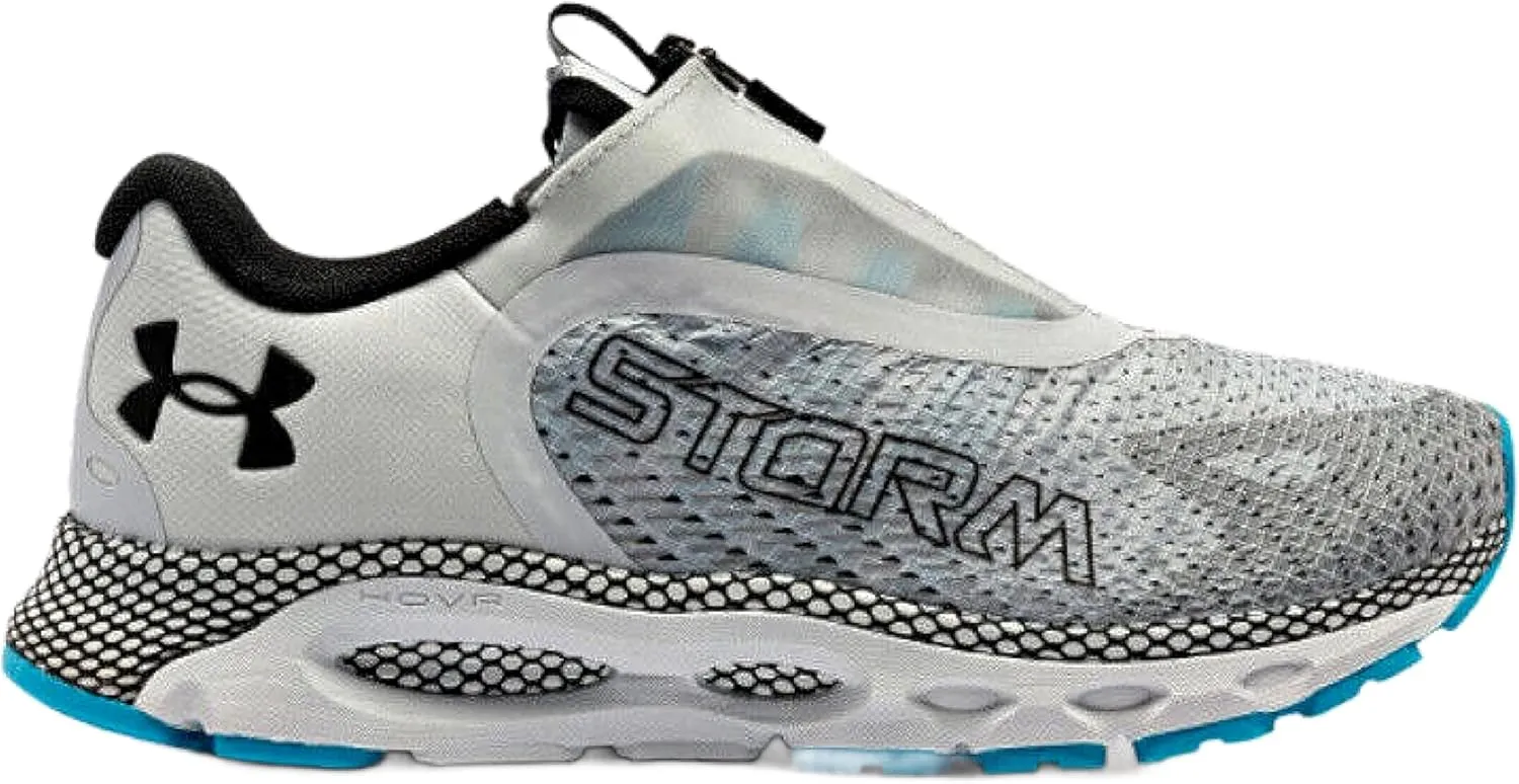 Under Armour HOVR Infinite 3 Storm CN Men's Running Shoes (Grey/White/Black 103, US Footwear Size System, Adult, Men, Numeric, Medium, 12)