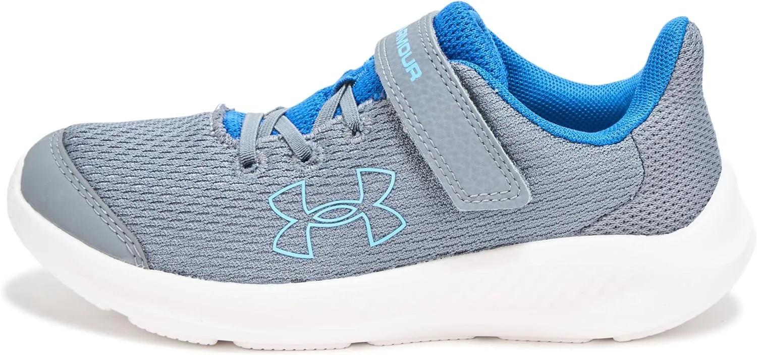 Under Armour Unisex-Child Pre School Pursuit 3 Big Logo Alternate Closure Running Shoe