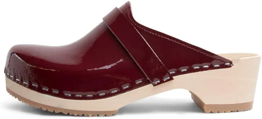 VERKA Women's Wooden Clogs from Sweden - LEDIG