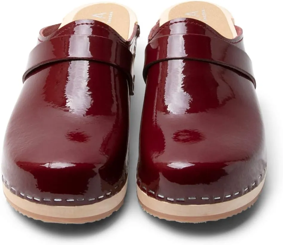 VERKA Women's Wooden Clogs from Sweden - LEDIG
