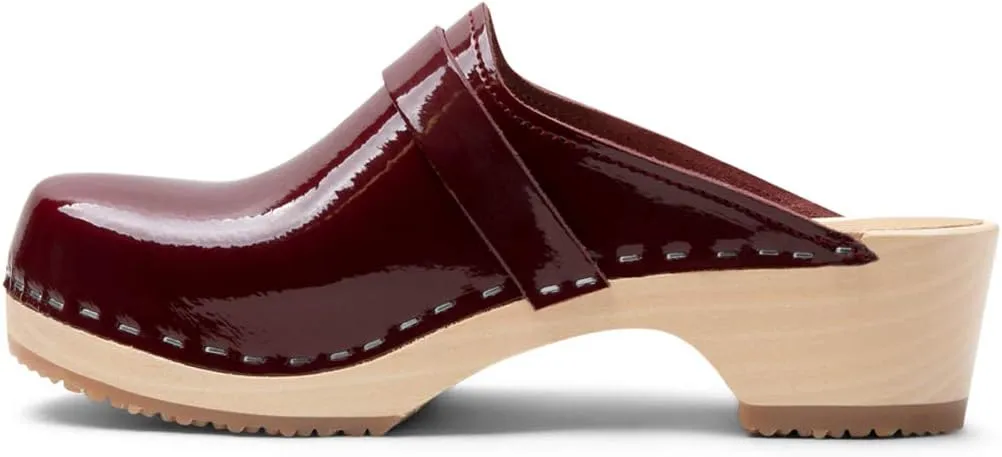 VERKA Women's Wooden Clogs from Sweden - LEDIG