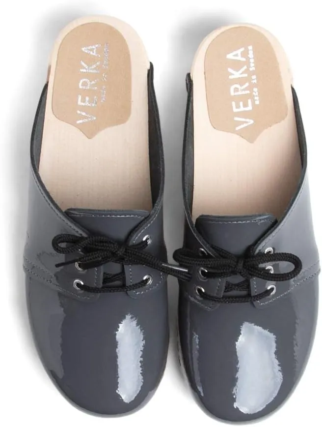 VERKA Women's Wooden Clogs from Sweden - ROSETT