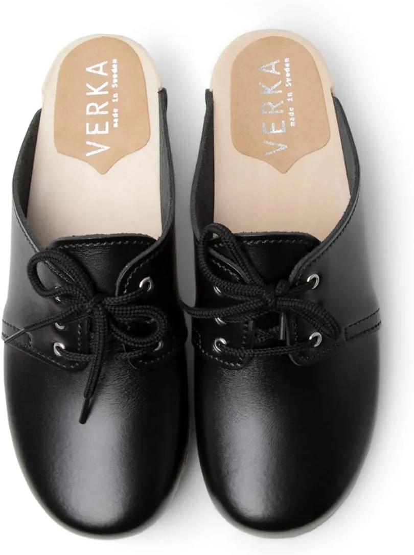 VERKA Women's Wooden Clogs from Sweden - ROSETT