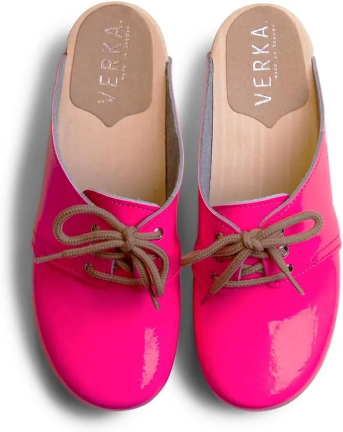 VERKA Women's Wooden Clogs from Sweden - ROSETT