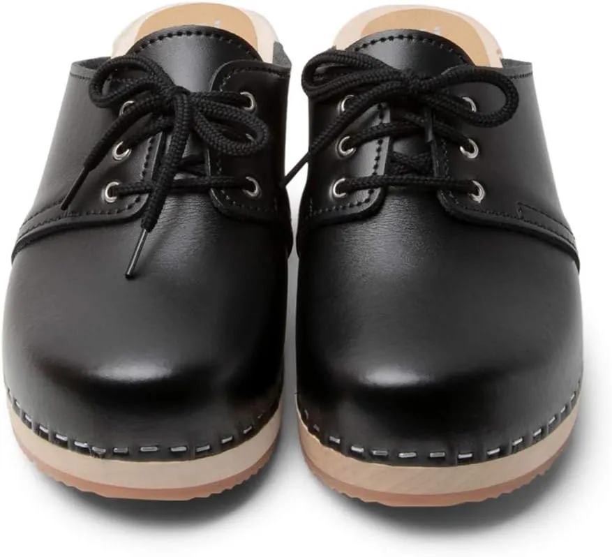 VERKA Women's Wooden Clogs from Sweden - ROSETT