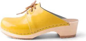 VERKA Women's Wooden Clogs from Sweden - ROSETT